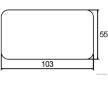 Boční obrysové světlo HERTH+BUSS ELPARTS 82710248