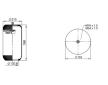 Mech, pneumatické odpružení CONTITECH AIR SPRING 4644 N