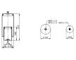 Mech, pneumatické odpružení CONTITECH AIR SPRING SK 91-104 P02