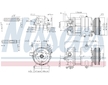 Kompresor, klimatizace NISSENS 89590