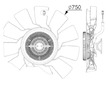 Větrák, chlazení motoru MAHLE CFF 517 000P