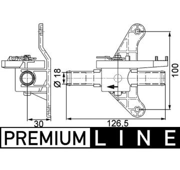 Termostat MAHLE CV 5 000P