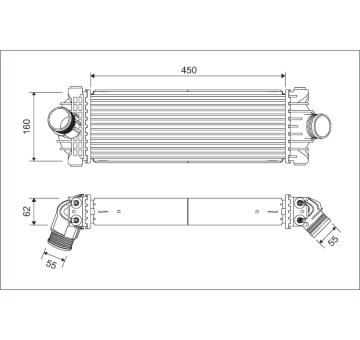 Chladič turba VALEO 822933