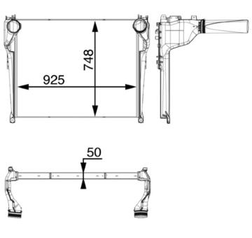 Chladič turba MAHLE CI 34 000P