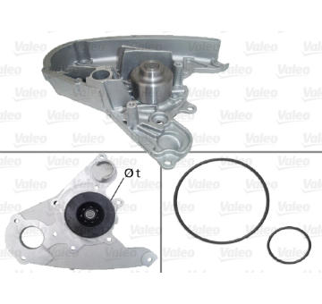 Vodní čerpadlo, chlazení motoru VALEO 506864