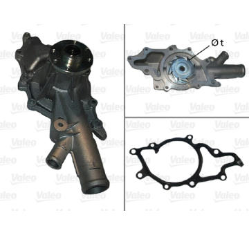 Vodní čerpadlo, chlazení motoru VALEO 506926