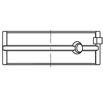 Hlavní ložiska klikového hřídele MAHLE 209 HL 21551 000