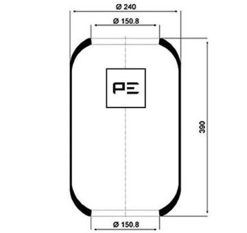 Mech, pneumatické odpružení PE Automotive 084.008-70A