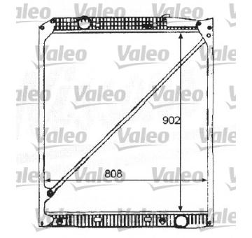Chladič, chlazení motoru VALEO 732217