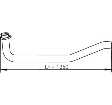 Výfuková trubka DINEX 47146