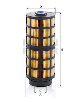 Palivový filtr MANN-FILTER PU 7004 z