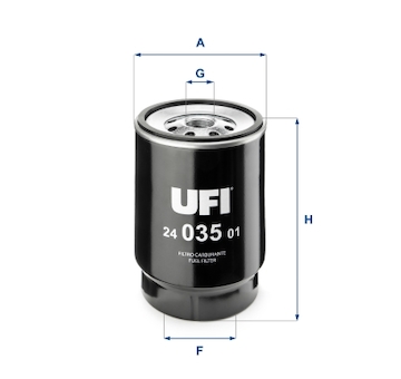 Palivový filtr UFI 24.035.01