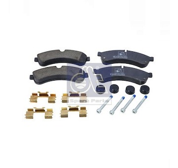 Sada brzdových destiček, kotoučová brzda DT Spare Parts 7.92620