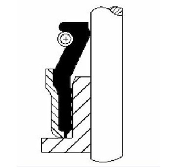 Těsnicí kroužek, dřík ventilu CORTECO 12018147
