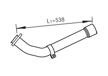 Výfuková trubka DINEX 47261