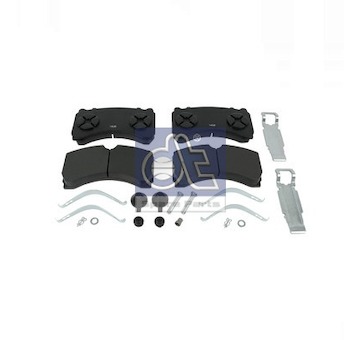 Sada brzdových destiček, kotoučová brzda DT Spare Parts 4.90937