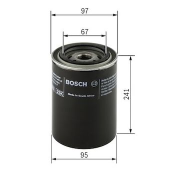 Olejový filtr, manuální převodovka BOSCH F 026 404 005