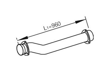 Výfuková trubka DINEX 82164