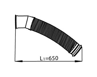 Výfuková trubka DINEX 22168