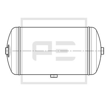 Zásobník vzduchu, pneumatický systém PE Automotive 026.051-00A