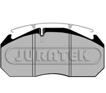 Sada brzdových destiček, kotoučová brzda JURATEK JCP760