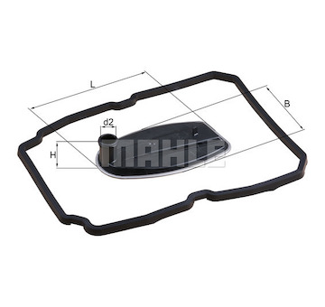 Hydraulický filtr, automatická převodovka MAHLE HX 81D