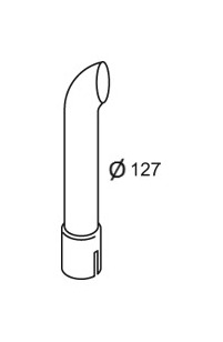 Výfuková trubka DINEX 21704