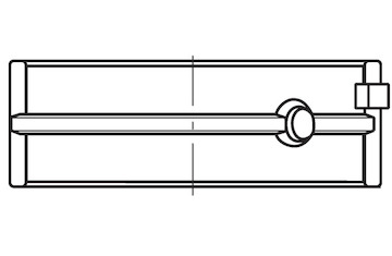 Hlavní ložiska klikového hřídele MAHLE 209 HL 21551 000
