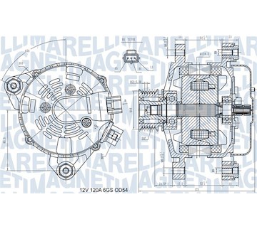 generátor MAGNETI MARELLI 063731557910