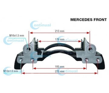 Držák brzdového třmenu (kopyto) WABCO repas CT17929