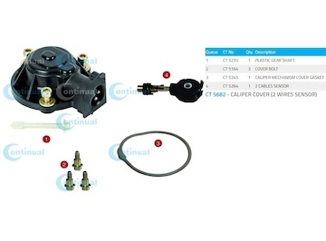 Sada opravárenská třmenu Knorr sensor 2-pol. kabel SN6/7,SK6/7  TAT