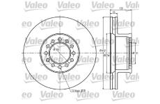 Brzdový kotouč VALEO 187052