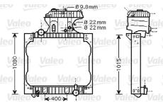 Chladič, chlazení motoru VALEO 733429