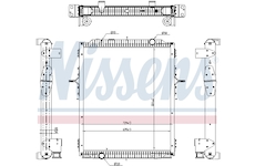 Chladič, chlazení motoru NISSENS 637878