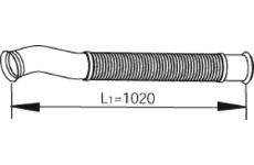 Výfuková trubka DINEX 22188