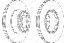 Brzdový kotouč BERAL BCR321A