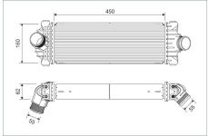 Chladič turba VALEO 822933