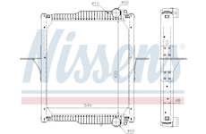 Chladič, chlazení motoru NISSENS 63783