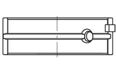 Hlavní ložiska klikového hřídele MAHLE 209 HL 21551 000