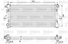 Chladič, chlazení motoru VALEO 701727