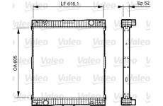 Chladič, chlazení motoru VALEO 735303