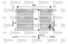 Kondenzátor, klimatizace VALEO 816980