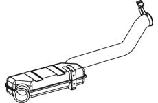 Zadní tlumič výfuku DINEX 68718