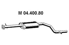 Střední tlumič výfuku EBERSPÄCHER 04.400.80