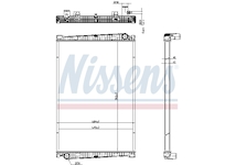 Chladič, chlazení motoru NISSENS 67193