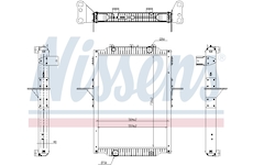 Chladič, chlazení motoru NISSENS 637879