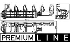 Chladič, recirkulace spalin MAHLE CE 13 000P