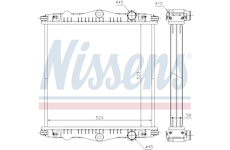 Chladič, chlazení motoru NISSENS 614450