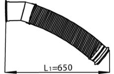 Výfuková trubka DINEX 22168