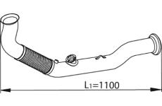 Výfuková trubka DINEX 82229
